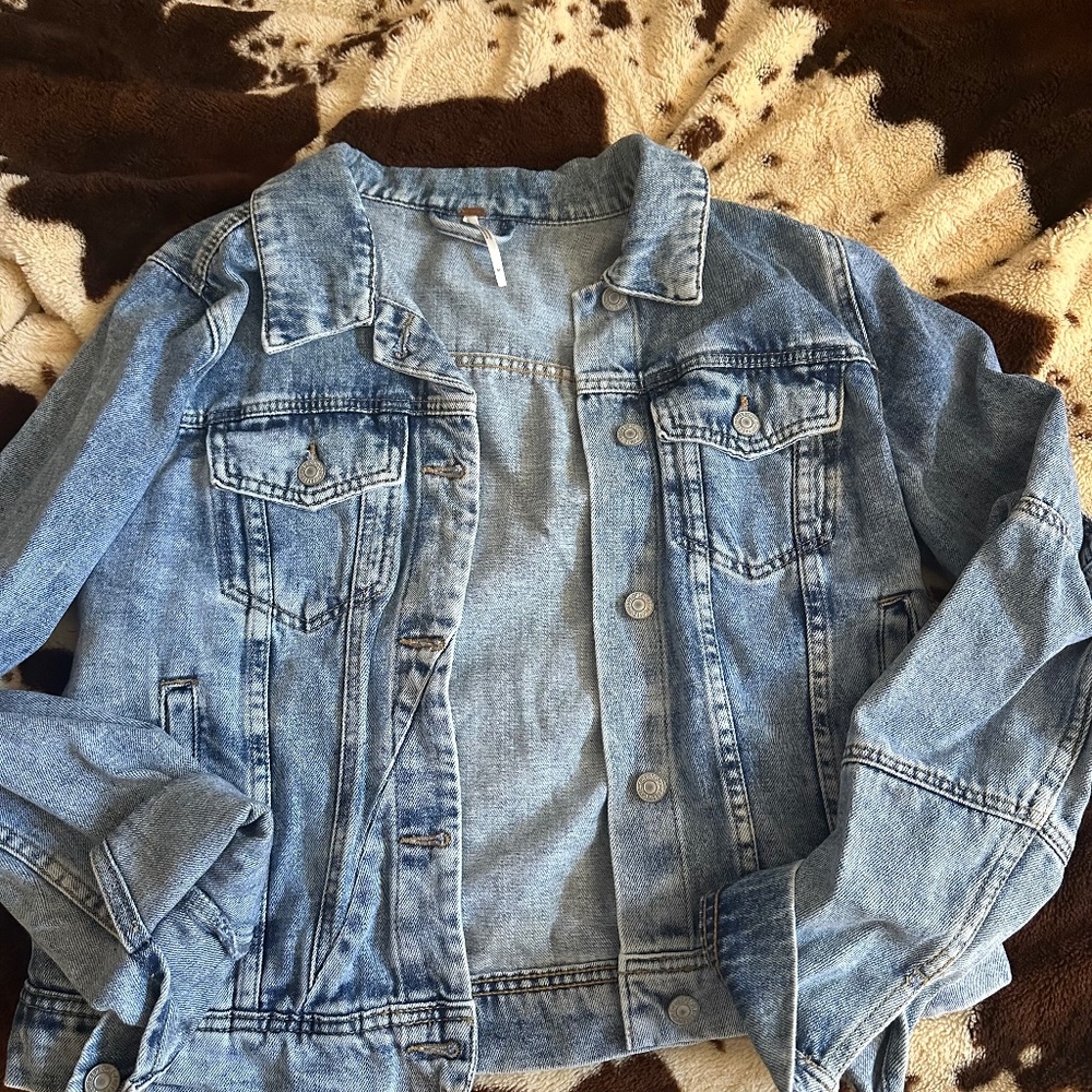 Free People denim jacket